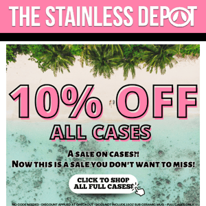 EXTENDED! 10% off cases + new arrivals!🤩