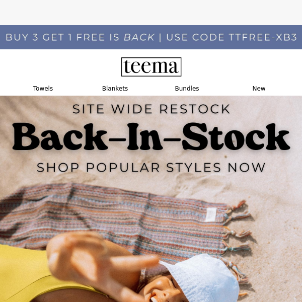 🚨Teema Towels, You Do Not Want To Miss This Restock 👀