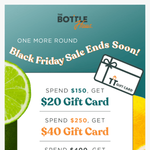 Ending soon: Extra booze for your buck 💸