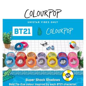 UNIVERSTAR colour for BT21 lovers ✨😍