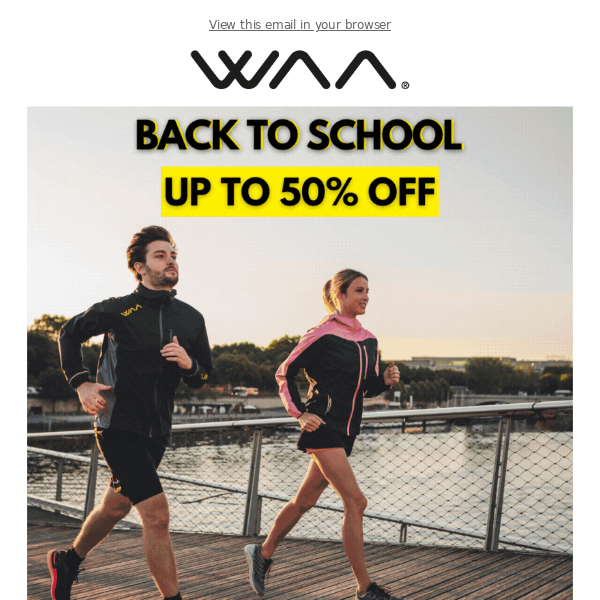 BACK TO SCHOOL: Up to 50% off on our products 🎒