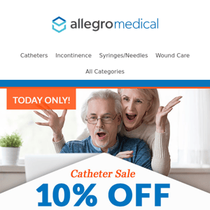 ENDING SOON ⌛ Catheter Sale - Code Inside!