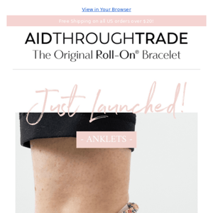 NEW Anklets Just Launched! 💫