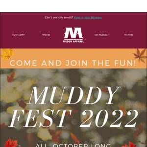 🍂MUDDY FEST 2022🍂