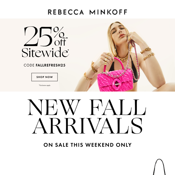 The Newest Fall Styles…ON SALE!