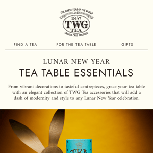 Lunar New Year Tea Table Essentials