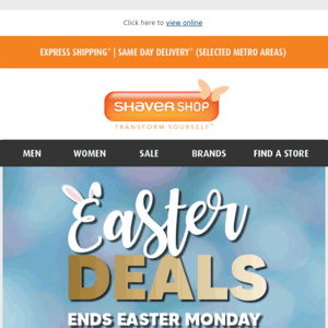 🐇👀 Easter Deals Continue + Check Out This 24 Hour Online Only Deal! 👀🐇