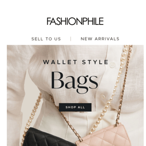 Essentials Only: Wallet Style Bags