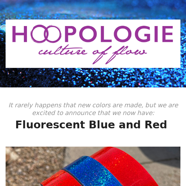 New Tapes!  Fluorescent Blue and Red