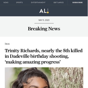 Trinity Richards, nearly the 5th killed in Dadeville birthday shooting, ‘making amazing progress’