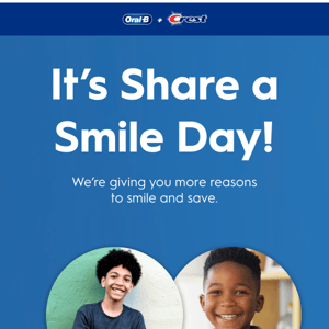 It’s Share a Smile Day! 🤩