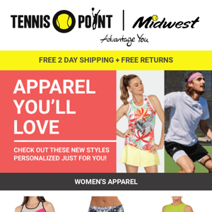 ✨Step Out In Style!✨Tennis Apparel You'll Love!