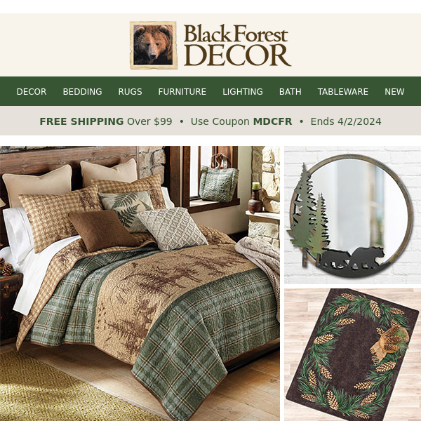 Don't Be FOOLED! New Catalog in Your Mail Today - Black Forest Decor