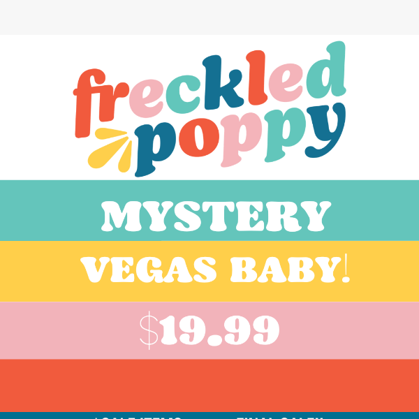 Mystery VEGAS BABY!I! ONLY $19.99 VEGAS MARKET SPECIAL!! 20% cash back!