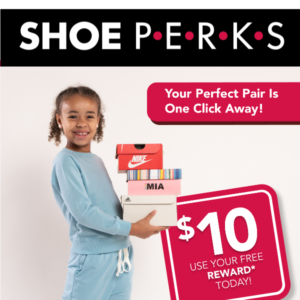 Seize Your Free Shoe Perks Reward Before It's Gone!