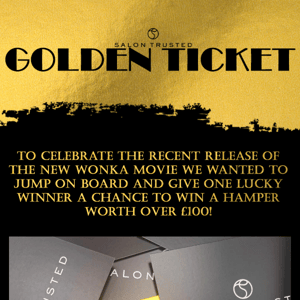 Golden Ticket Giveaway! 🎫🍫