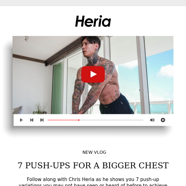 NEW VID: 7 PUSH-UPS You’ve NEVER Tried For A BIGGER CHEST