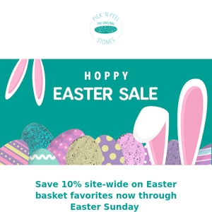 Did someBUNNY say Easter Sale? 🐰💐