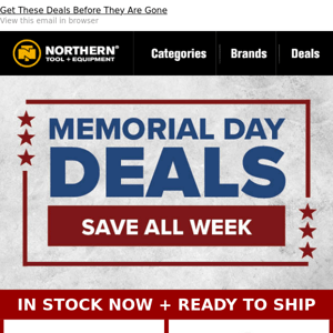 Memorial Sale FINAL DAY: Save Up To 50%