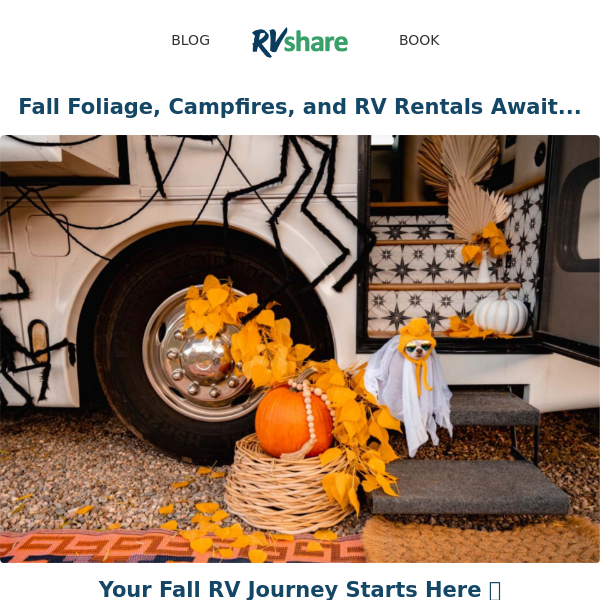 Fall Into Adventure: RVshare's Autumn Getaways