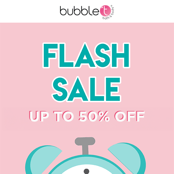 Enjoy up to 50% off | Flash Sale