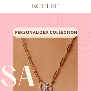 LAST DAY TO GET 50% OFF ENTIRE PERSONALIZED COLLECTION!