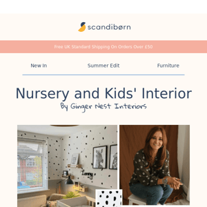 Scandibørn x Ginger Nest I Nursery & Kids’ Interior