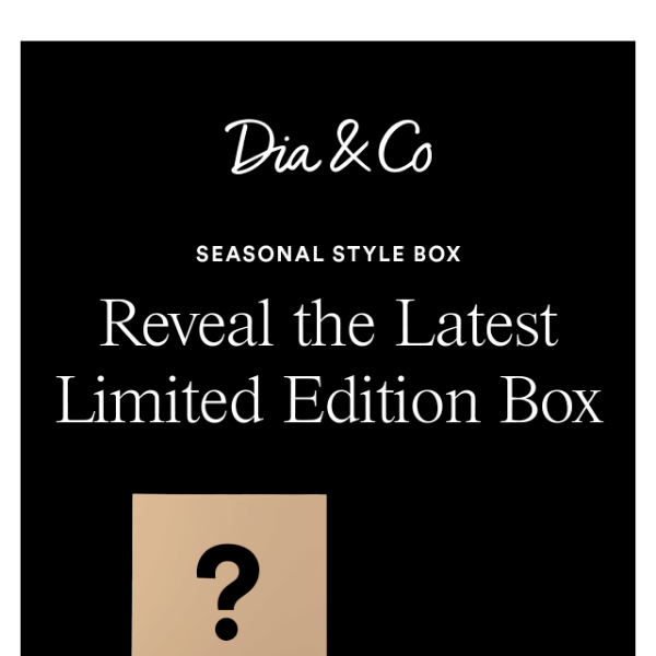 Weekend Exclusive: Our Latest Limited Edition Box
