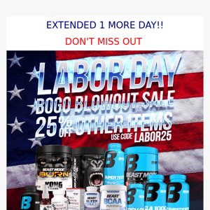 In Case You Missed It- BOGO Blowout Extended 1 More Day!