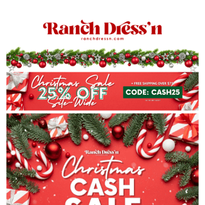 25% Off! Spend That Christmas Cash! 🎄🎁