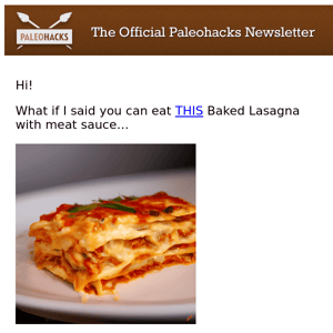 Baked Lasagna