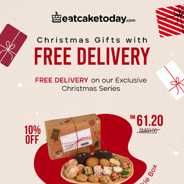 FREE DELIVERY on Christmas Gifts! 🎅🏻🎁 [Limited Time]