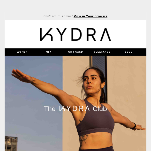 Kydra - Latest Emails, Sales & Deals