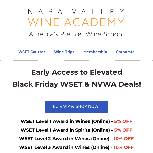 The Deal Reveal - Elevated Discounts on WSET, Wine Trips & NVWA Certification Courses