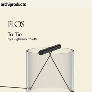 Flos: To-Tie table lamp by Guglielmo Poletti