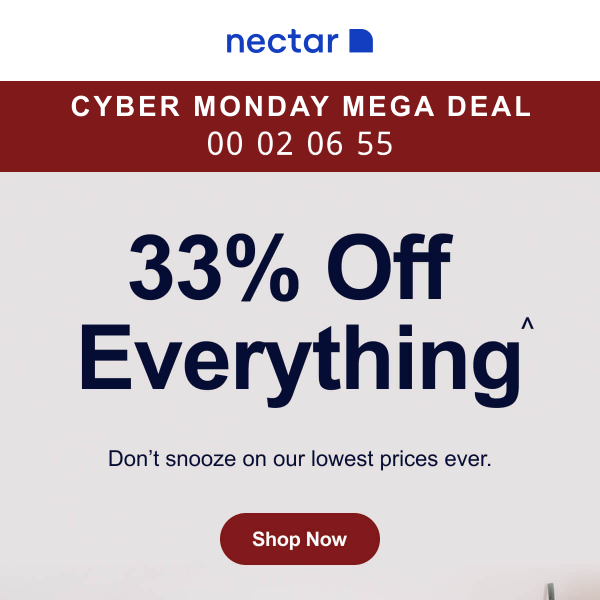 Today only: All Nectar styles have been discounted
