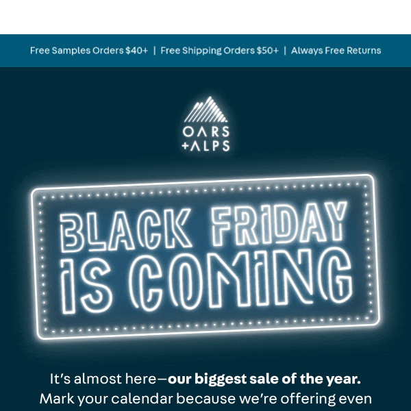 Black Friday Is Coming!