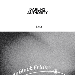 Black Friday starts NOW! 🖤