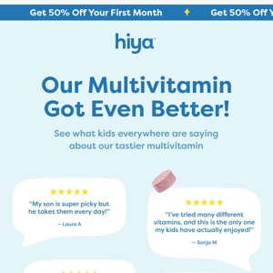 Try Hiya for 50% off today!