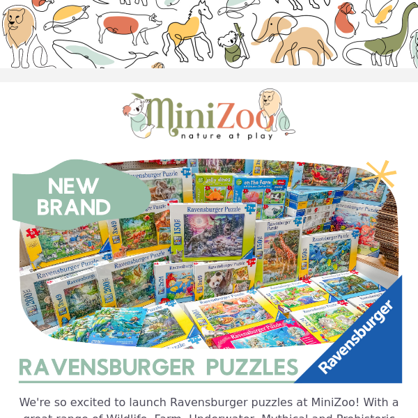 Ravensburger Puzzles Now Online + Special Launch Offer 🐘