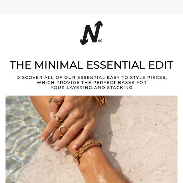 The Minimal Essential Edit ✨🤍