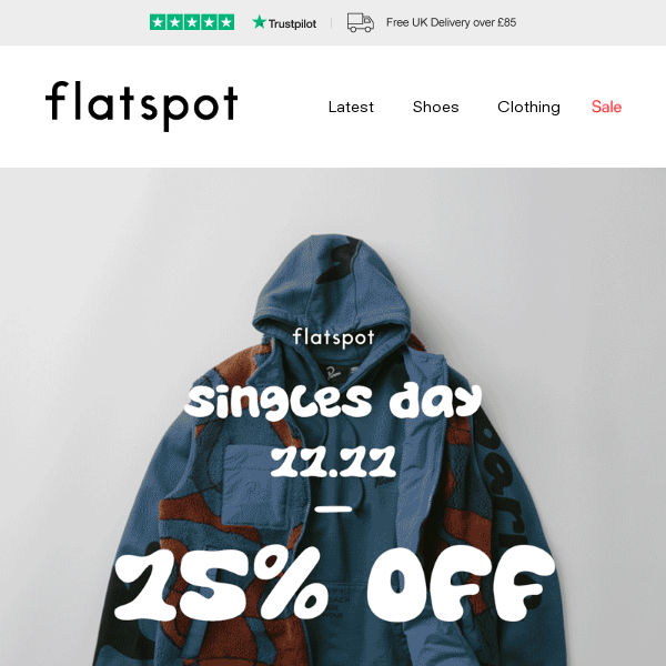 Singles Day - 15% off today only