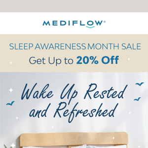 Sleep Better 💤 and Save More with 20% off Best Selling Water Pillows!