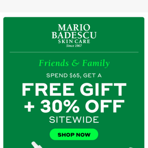 🚨 30% Off Friends & Family 🚨