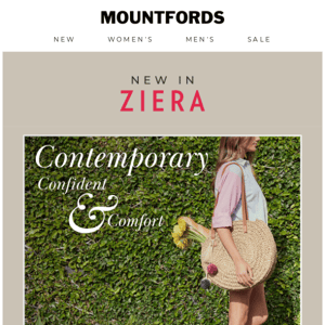 New In Ziera | Shop Contemporary Comfort