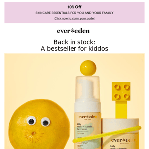 🚨Back in stock: the Kids Happy Face Duo
