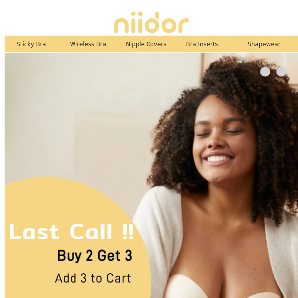 Last Chance!! 🌟Buy 2 Get 3🌟 - Niidor