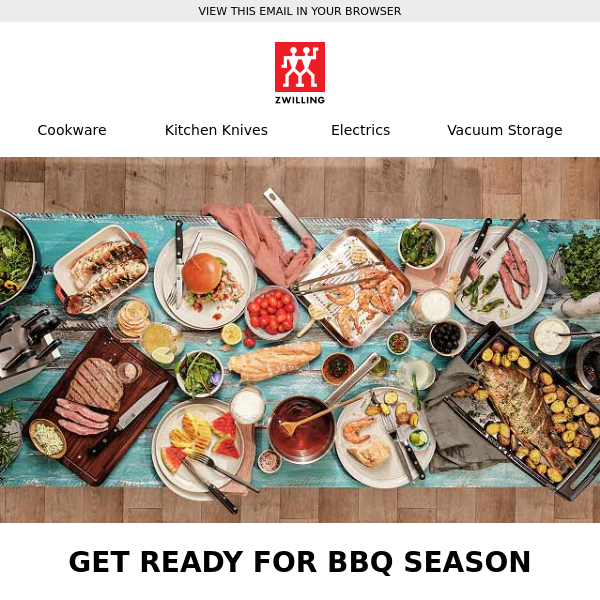 Get set and BBQ with 30% off