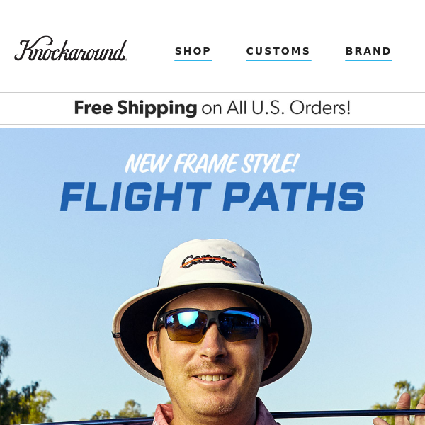 Introducing: Flight Paths Sport Sunglasses