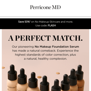 No Makeup Foundation Serum is back.